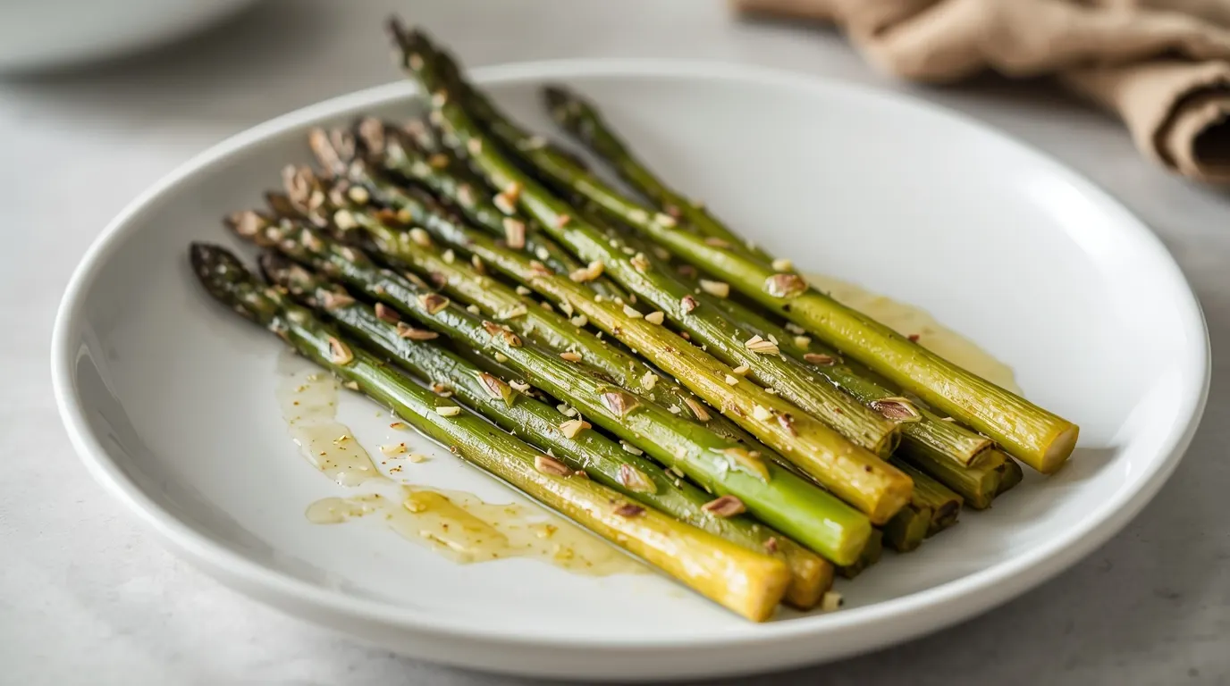 Fresh asparagus spears