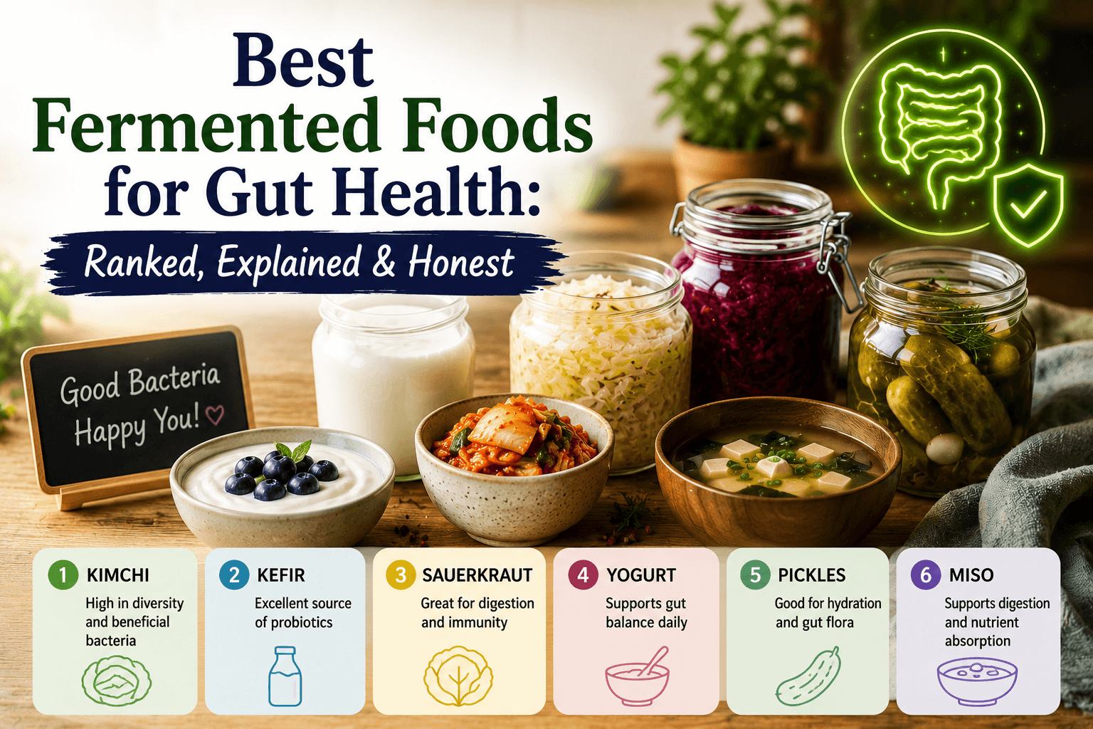 Best Fermented Foods for Gut Health