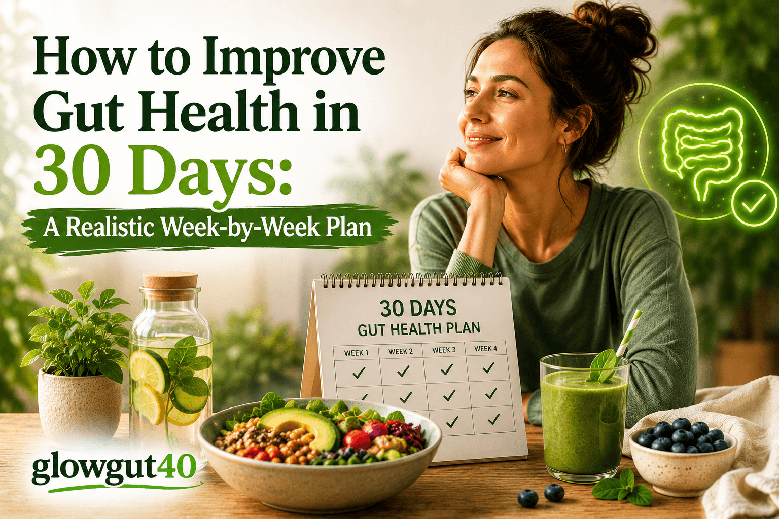 how to gut health improve in 30 days