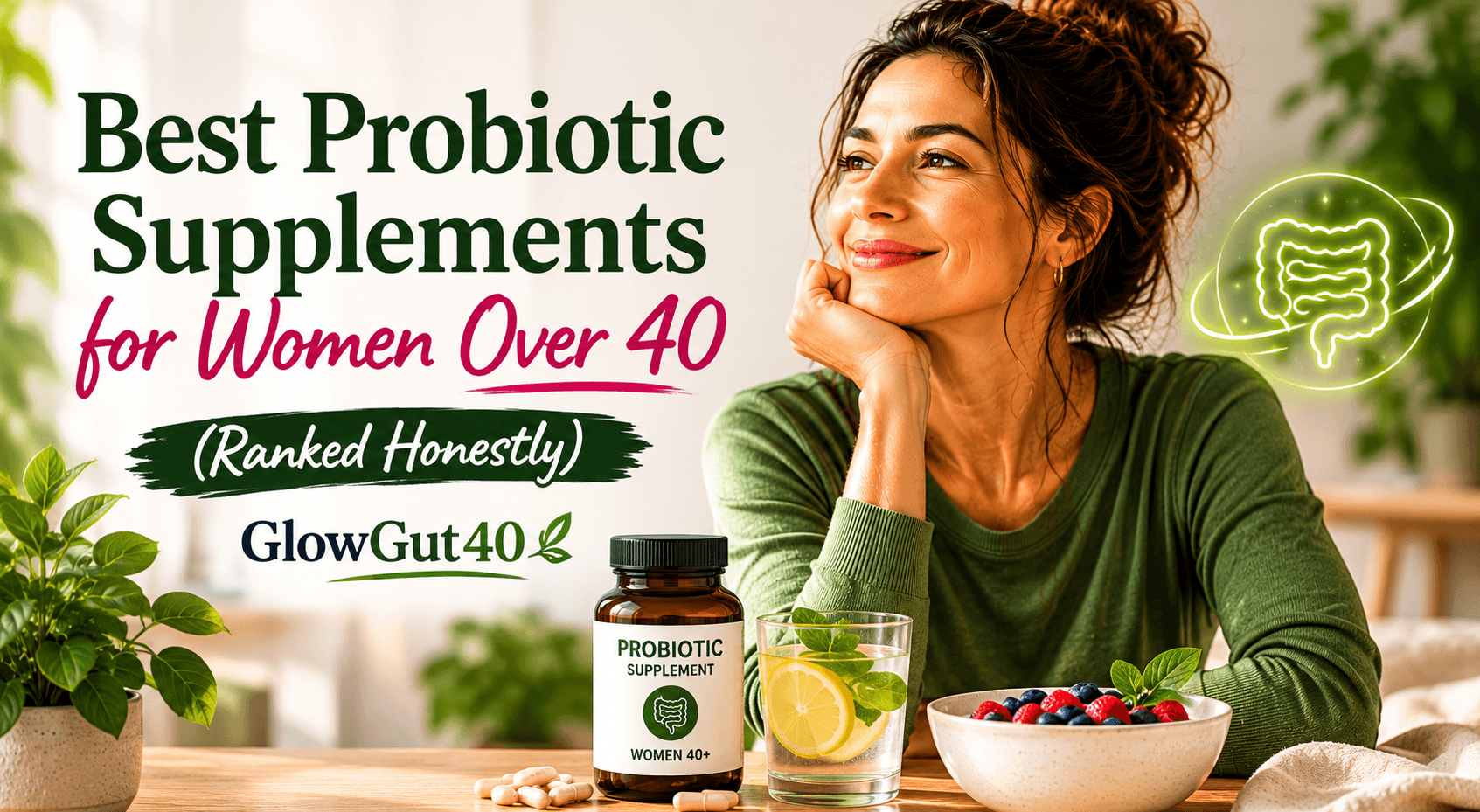 Best Probiotic Supplements for Women Over 40