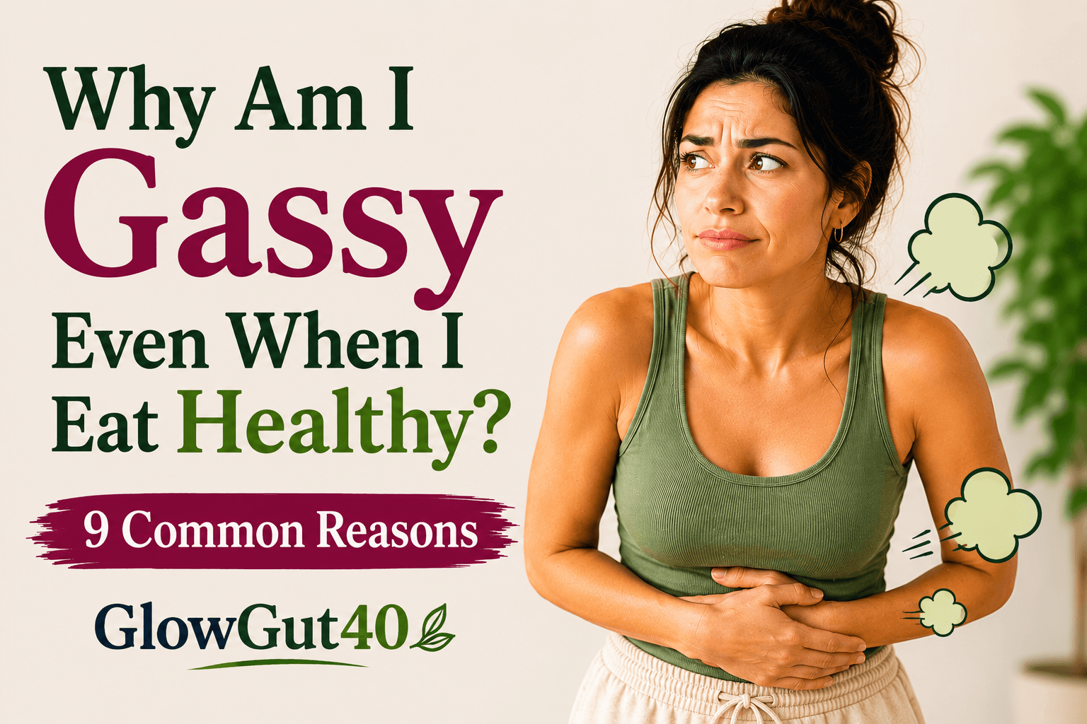gassy even when I eat healthy